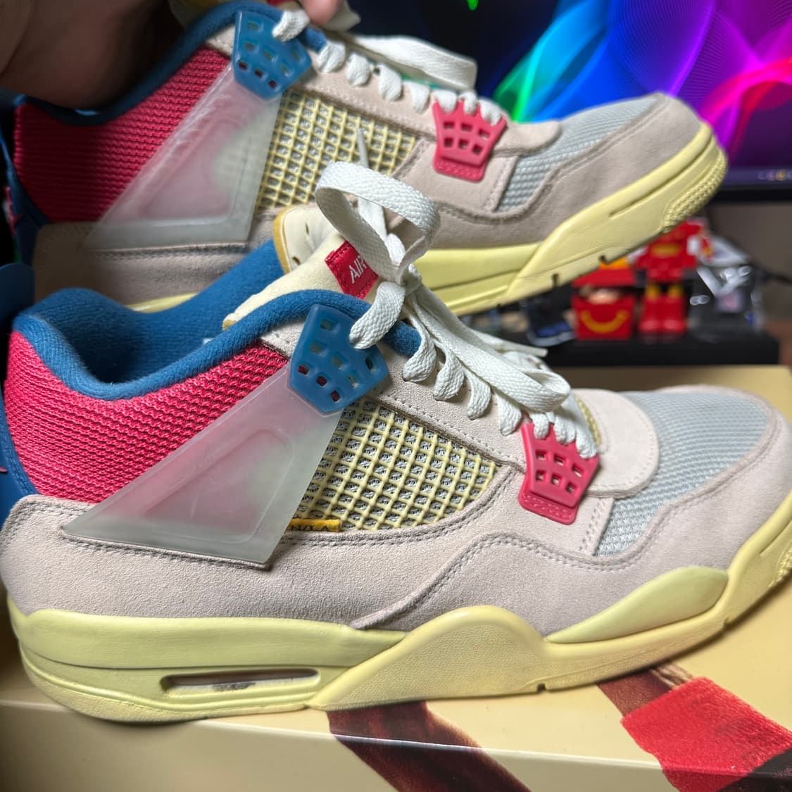 [285] 조던4 X 유니온 LA 레트로 구아바 아이스 상품이미지2