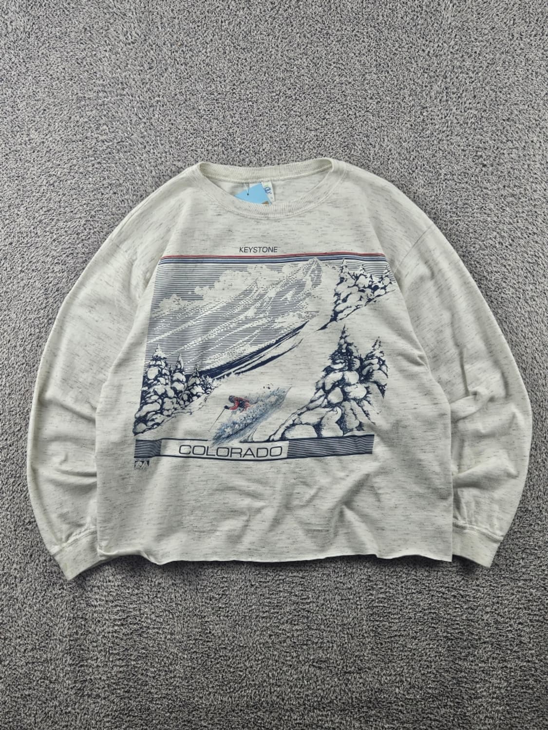 90's USA ALORE 콜로라도 커팅 롱 슬리브 (L) / 11442 상품이미지1