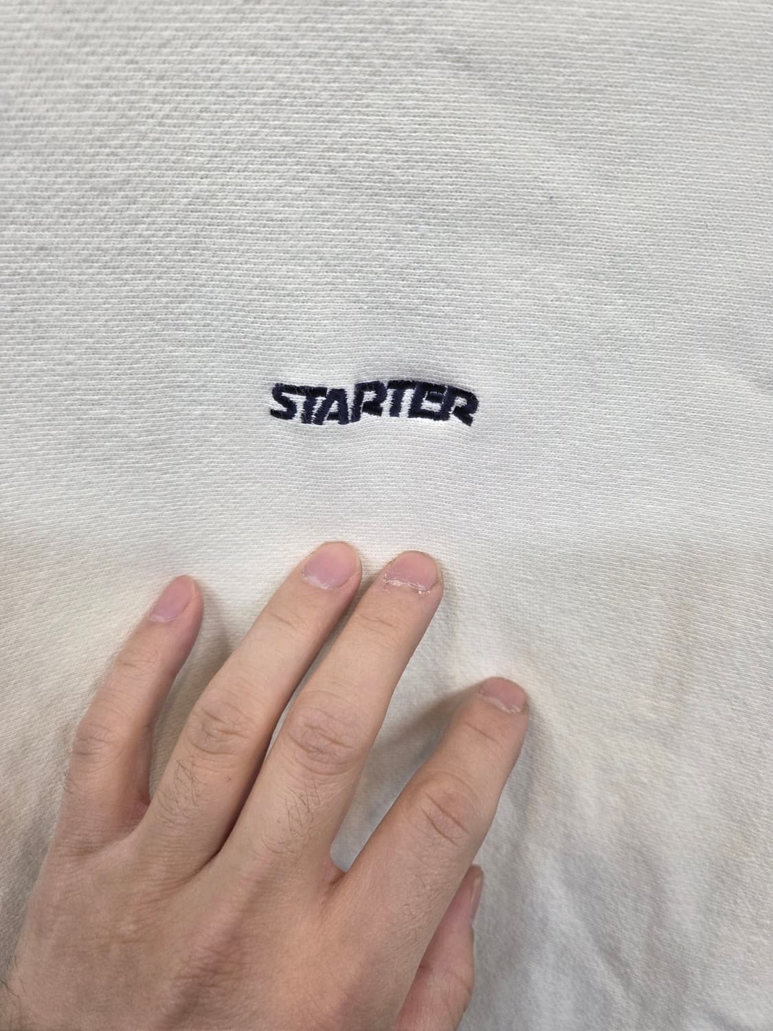 스타터 블랙 라벨 빅 백로고 기모 맨투맨 L 상품이미지4