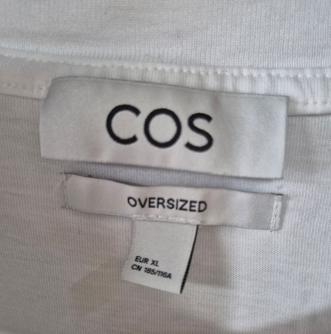 [XL] 코스 COS 오버사이즈 화이트 반팔티 상품이미지2
