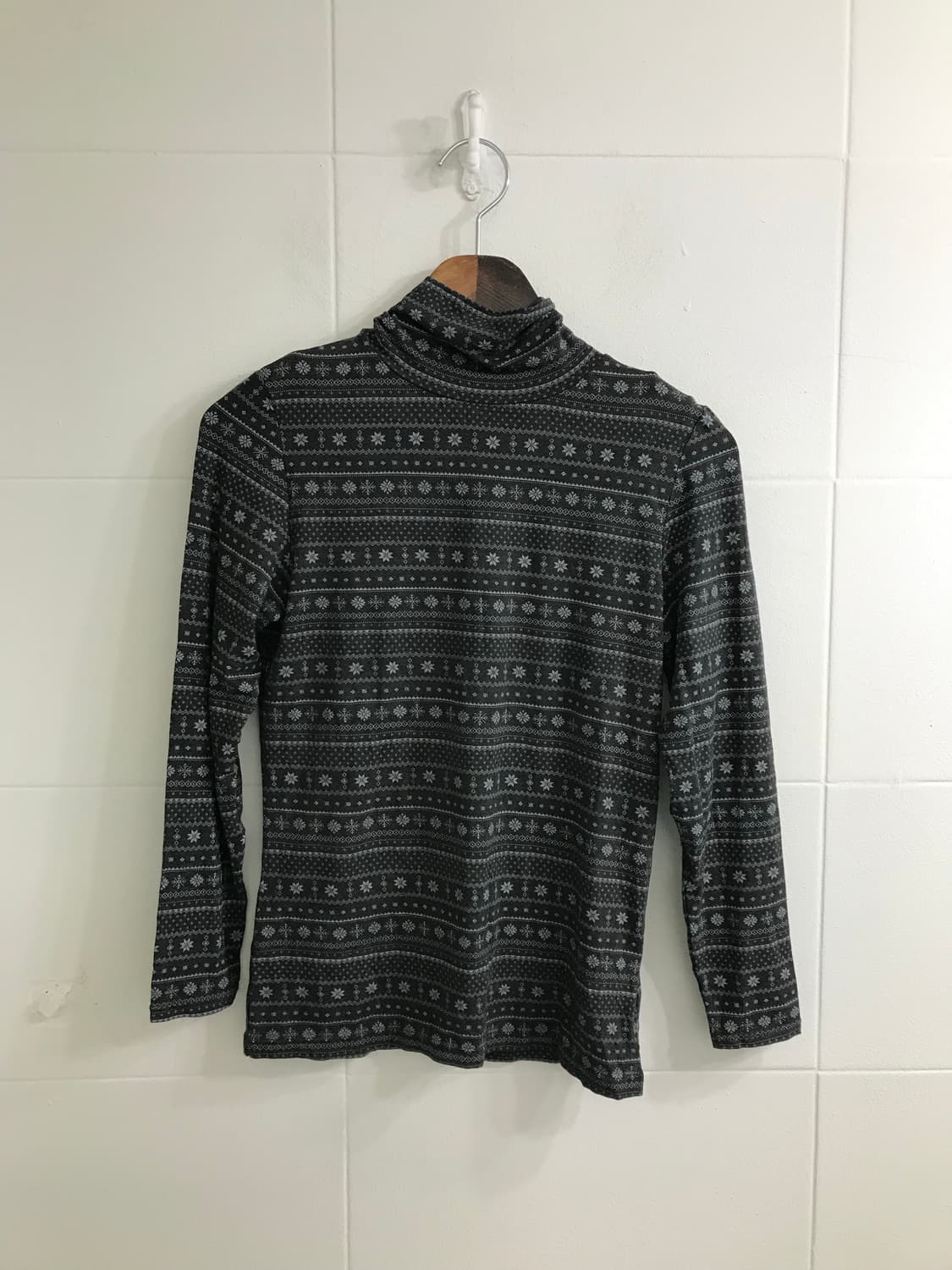 그레이 니혼진 히피 모리 레이스 패딩 코디세트 상품이미지6