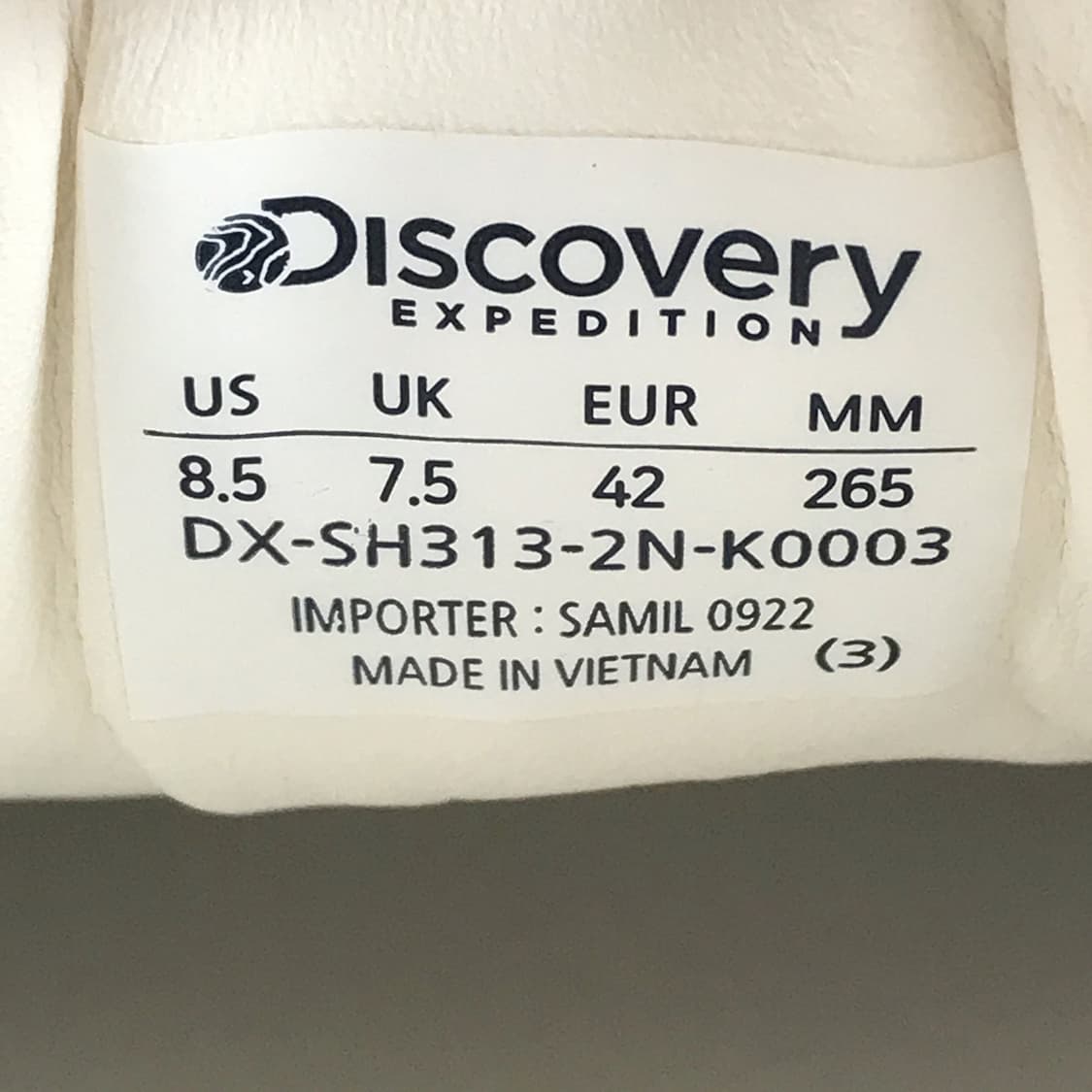 디스커버리 익스페디션 코트온 신발 운동화 남성265 상품이미지7