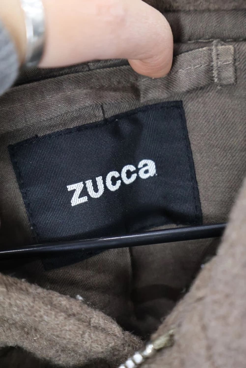 ZUCCA Wool Hooded Coat 상품이미지7