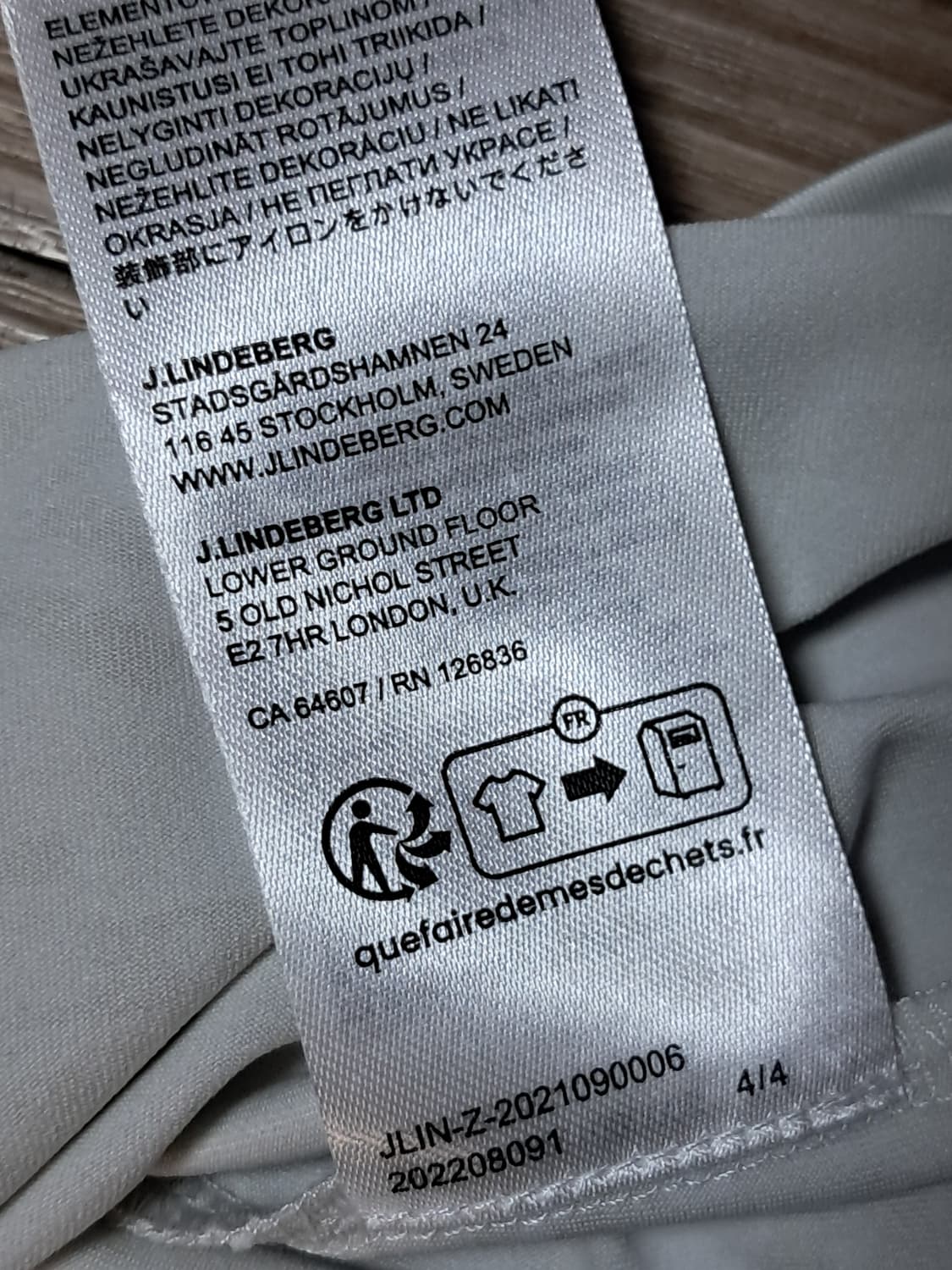 제이린드버그 여성 반팔티 XS 상품이미지10