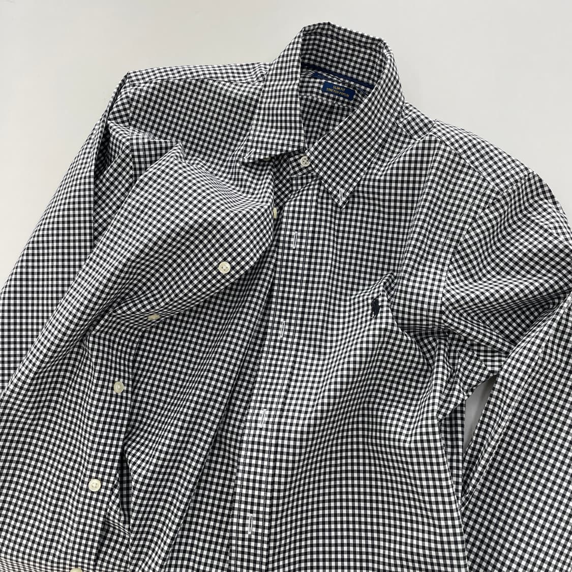 폴로 랄프로렌 깅엄 체크 셔츠 상품이미지1