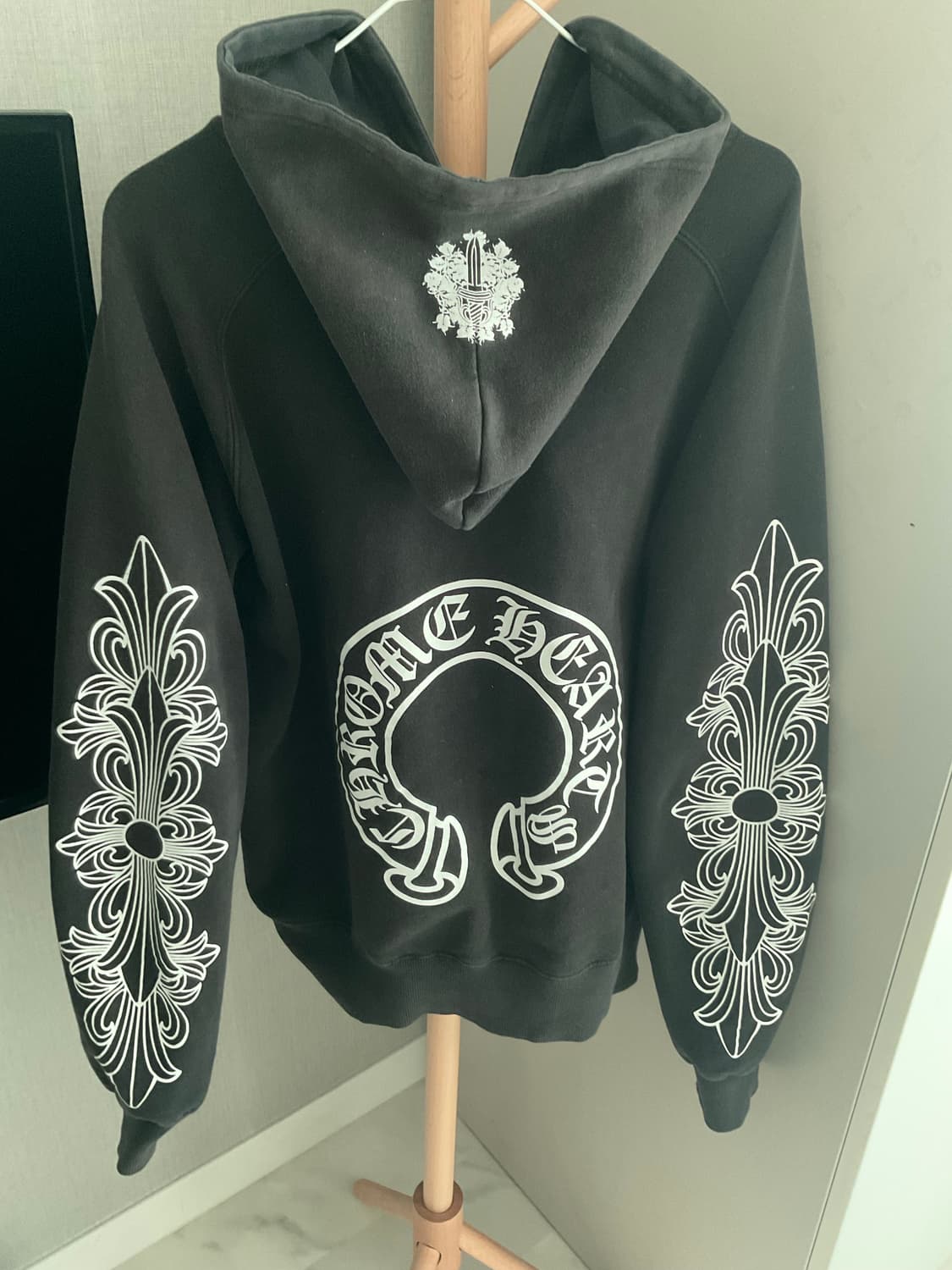 90s Chrome hearts 크롬하츠 90년대 후드집업 상품이미지2
