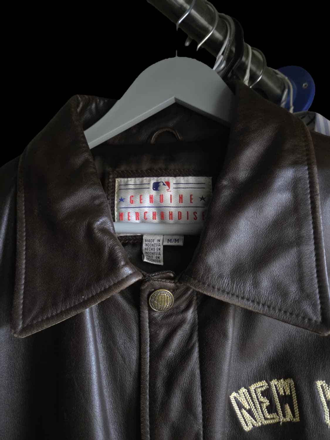 MLB 빈티지 가죽자켓 상품이미지3