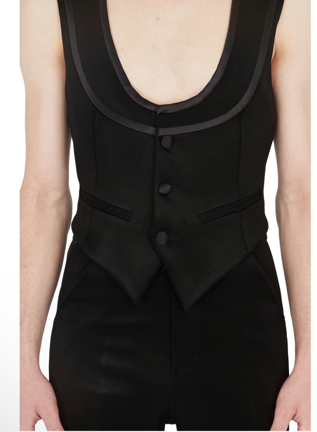 arturo obegero  QUERELLE TAILORED VEST  상품이미지1