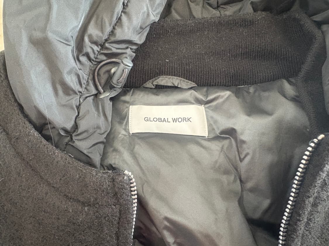 글로벌워크 울 ma-1짚업자켓 상품이미지2