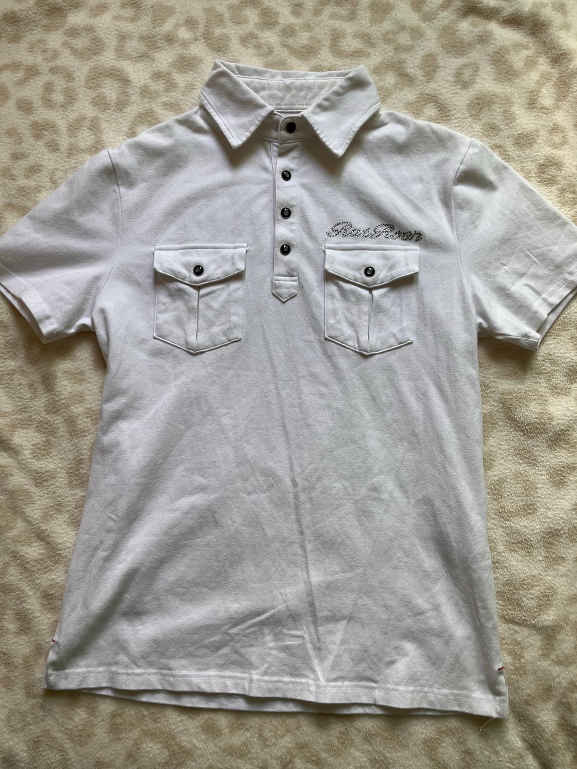skull cubic tee + pocket denim cargo pan 상품이미지2