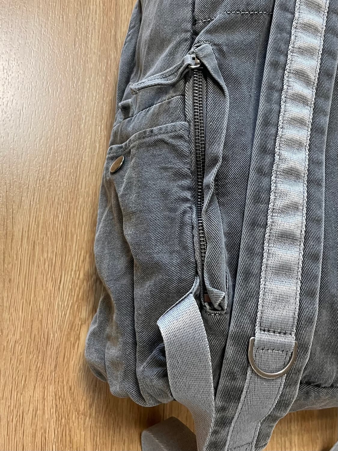 최저가 택포) 해칭룸 다이드 백팩 차콜 상품이미지3