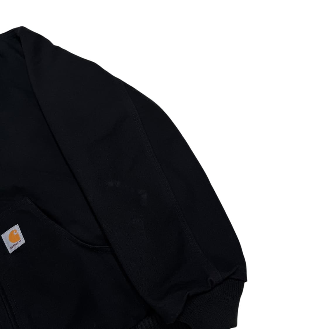 칼하트 덕 액티브 누빔 후드 자켓 블랙 S (OJ0140-M) 상품이미지5