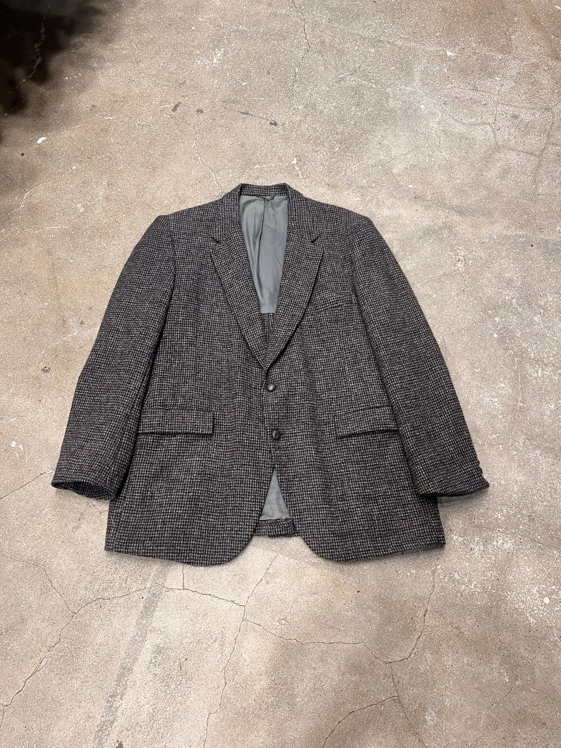 Stafford X Harris Tweed 울 홈스펀 블레이져 상품이미지1