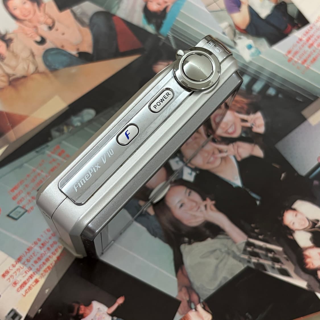 작례📸후지필름 파인픽스 v10 finepix 빈티지 디카  오렌지 상품이미지5