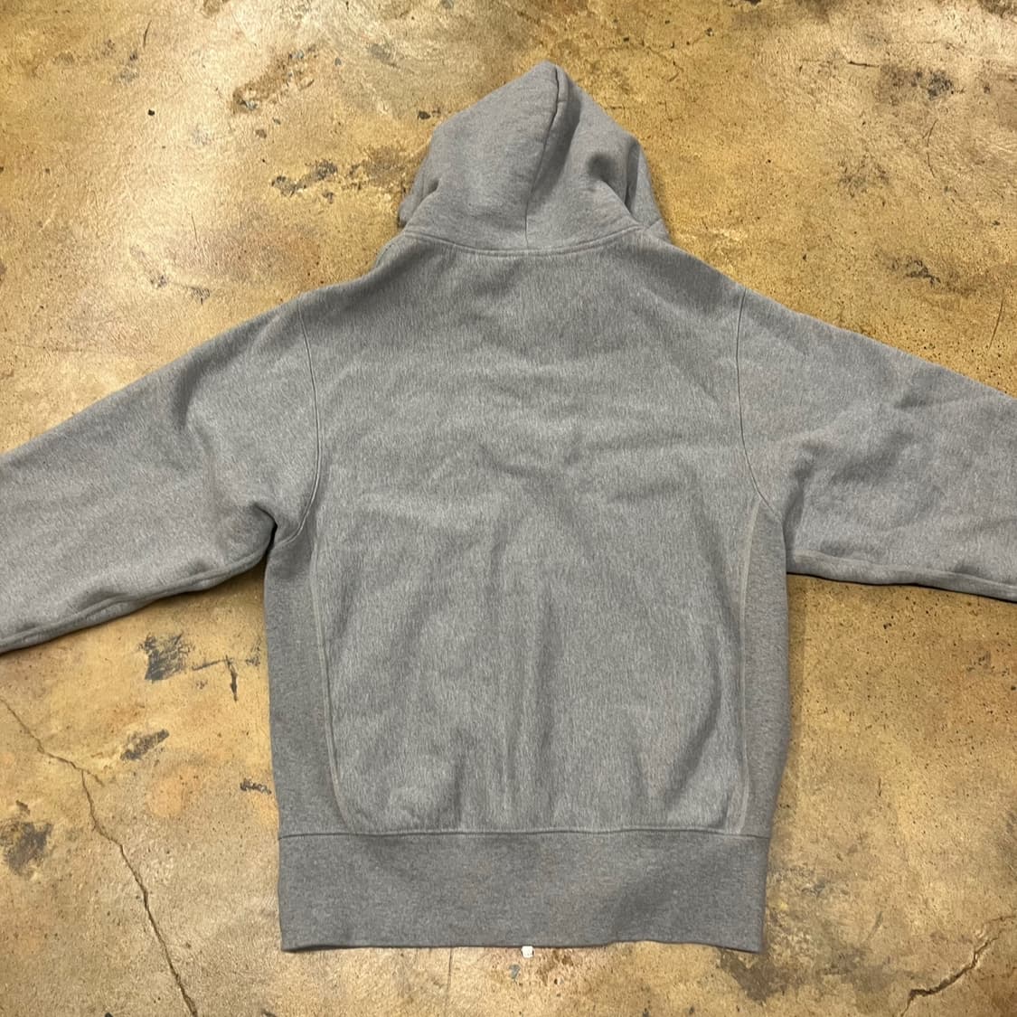 [정품/2] VOLANTE 989gsm 그레이 후드집업 b15 상품이미지4