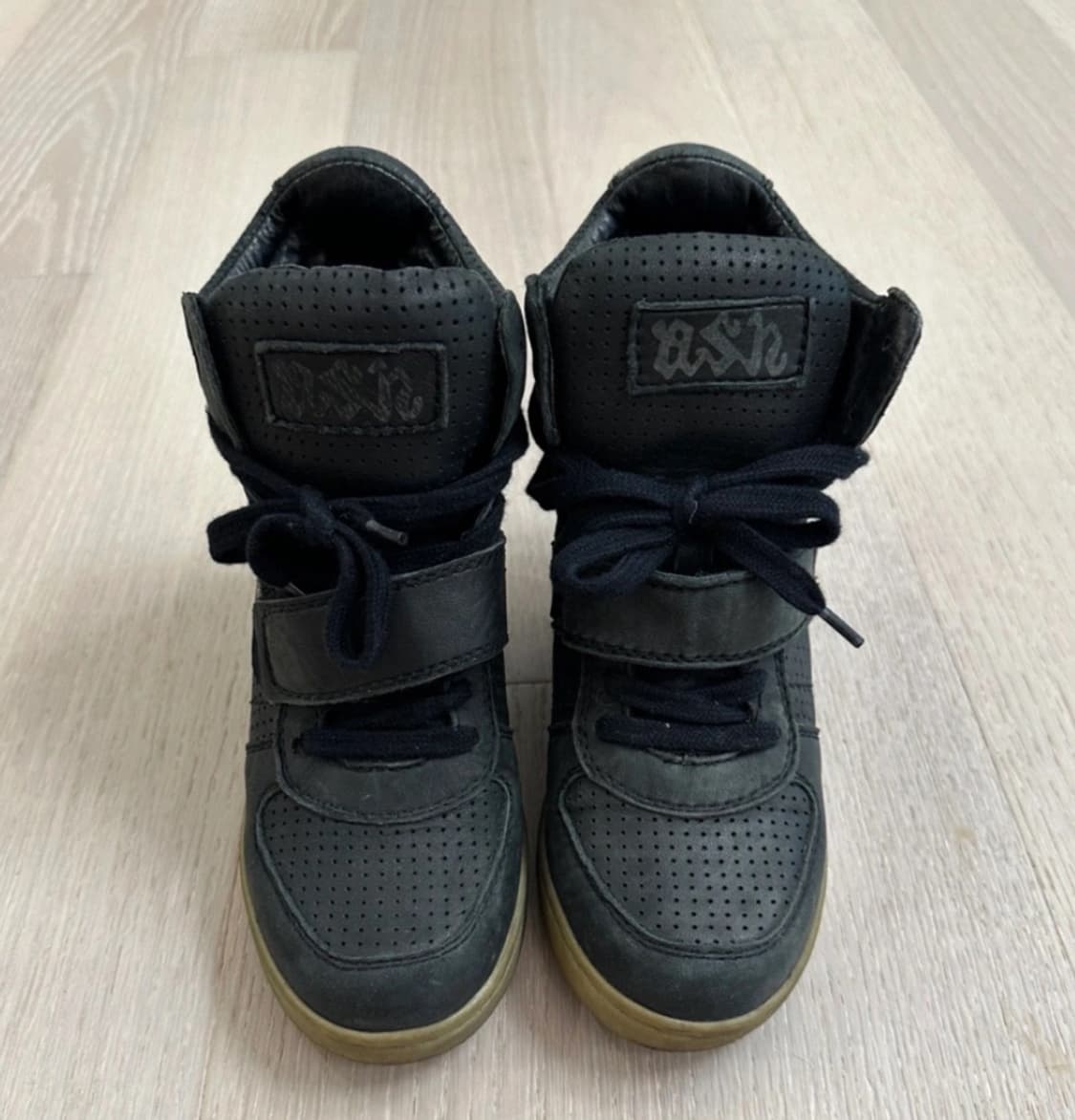 Ash 웨지힐 스니커즈 블랙 36 상품이미지2