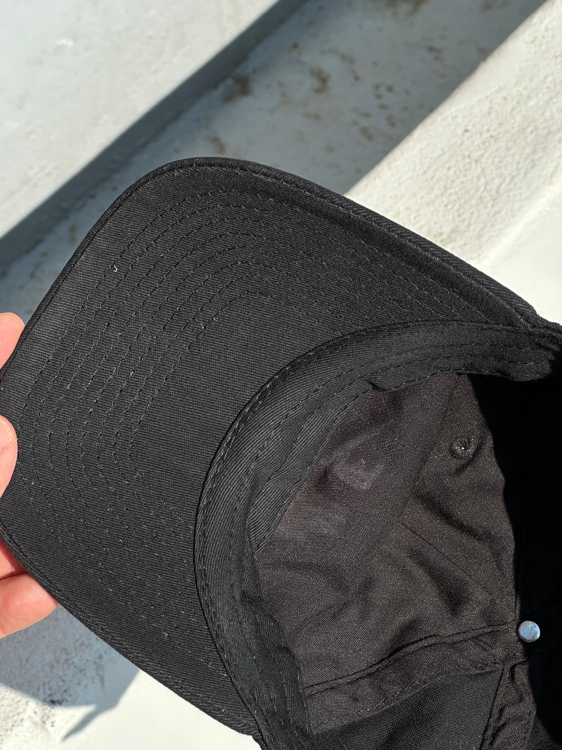 [F] 나이키 로고 퓨추라 블랙 볼캡 모자 상품이미지5