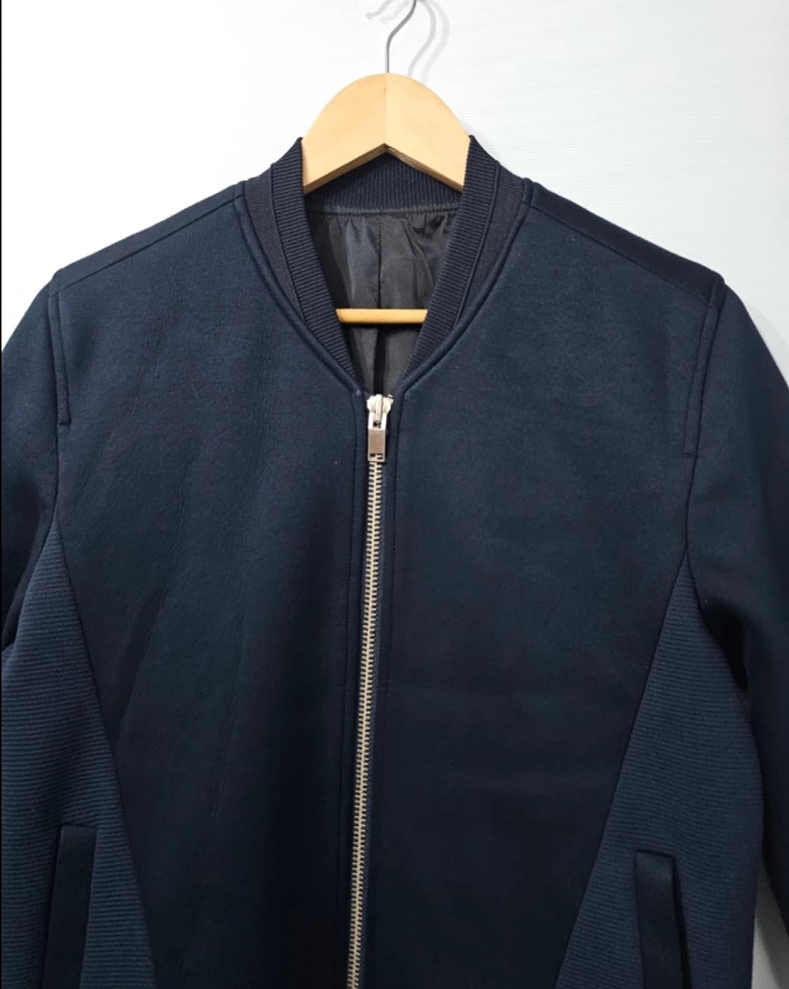 시스템옴므 백프린팅 블루종 자켓 95 상품이미지3