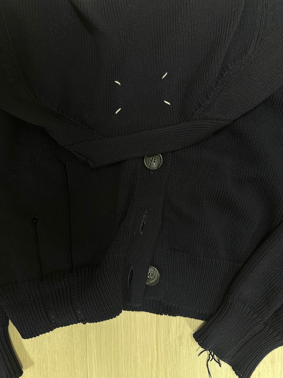 마르지엘라 디스트레스드 코튼 가디건 상품이미지4