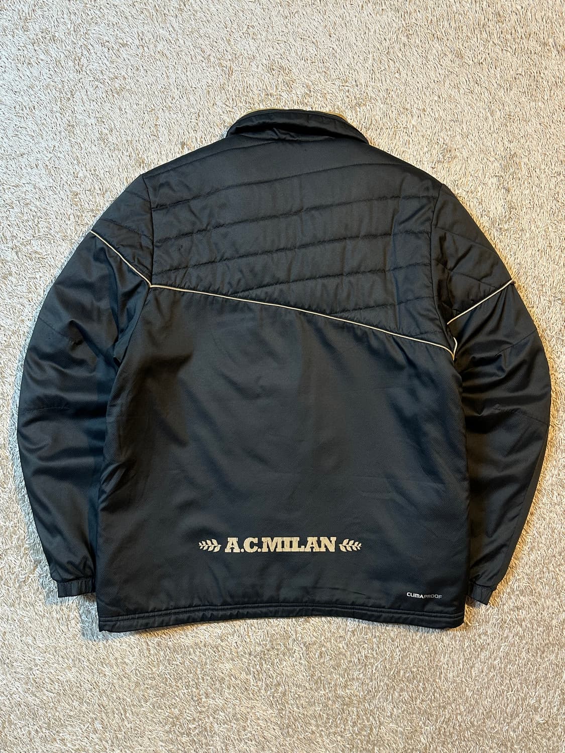 대장급) 아디다스 AC밀란 패딩 자켓 검골 상품이미지3