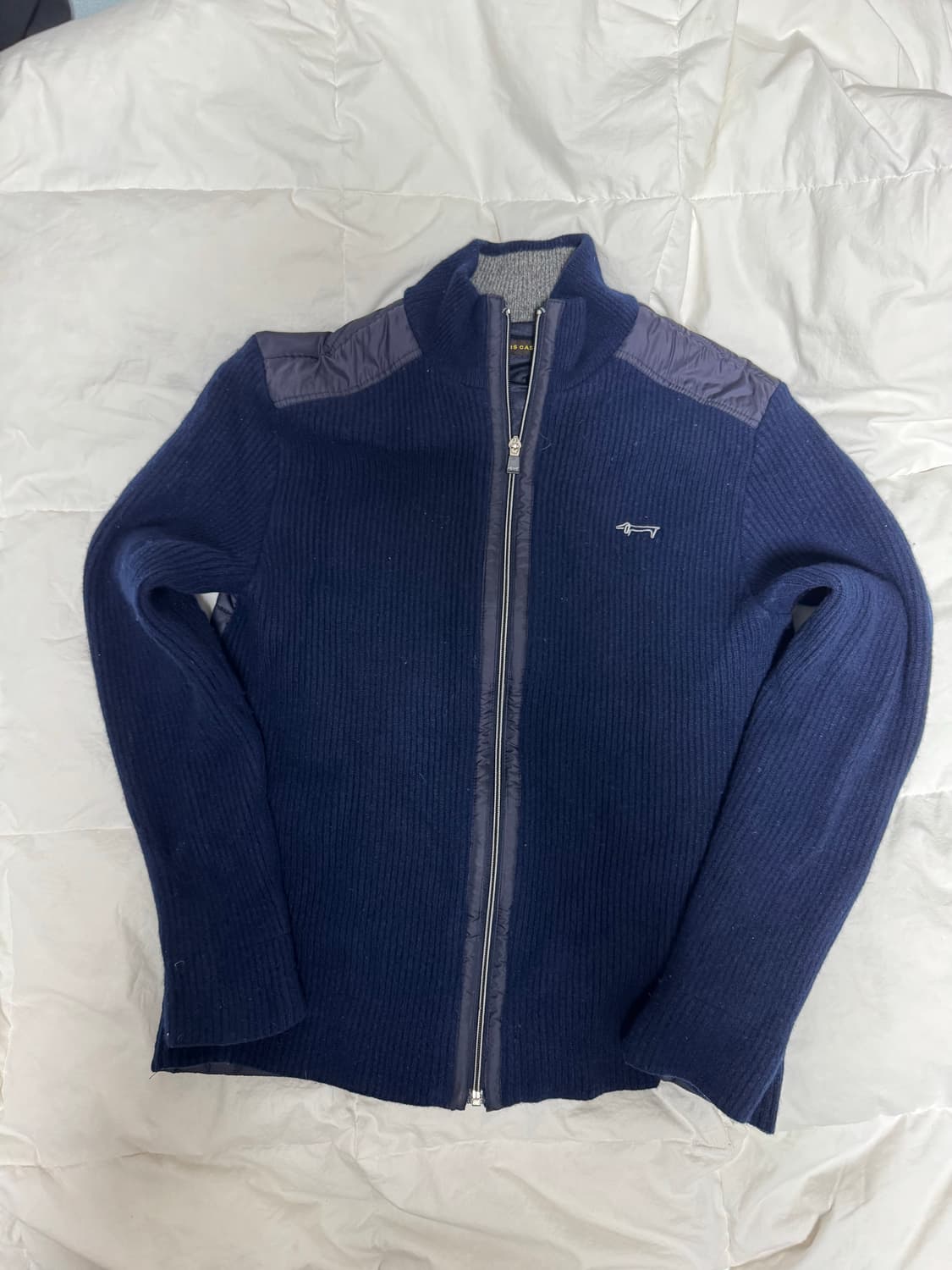 louis castal 니트집업 상품이미지1