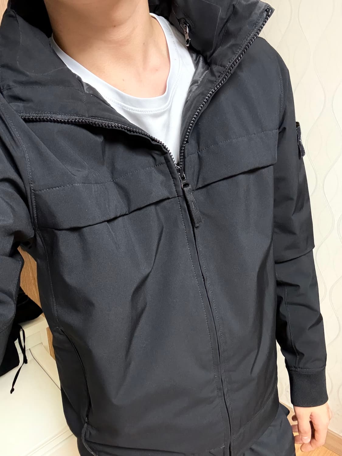 스톤아일랜드 소프트쉘 프리마로프트 자켓 상품이미지3