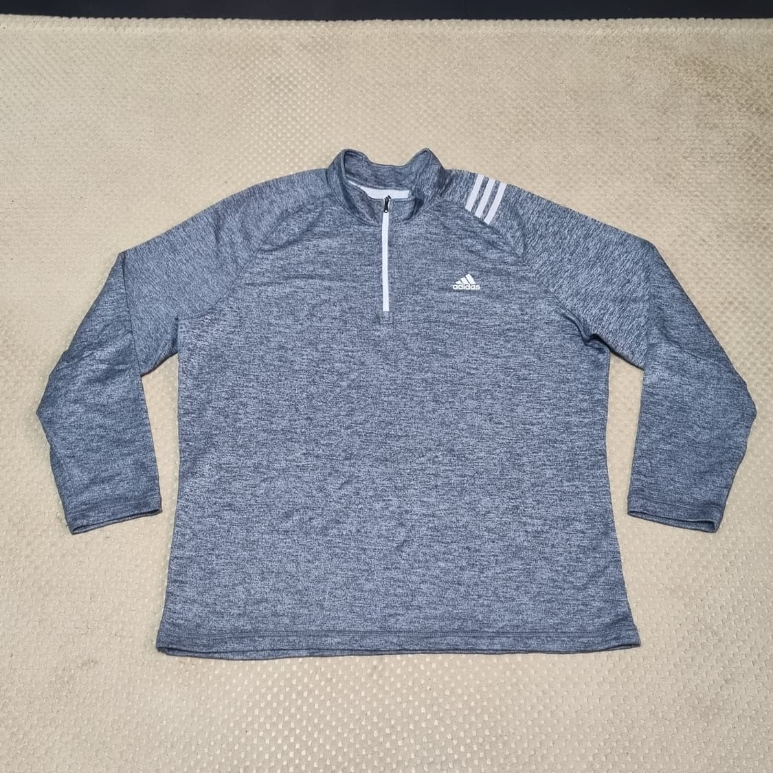(2XL) 아디다스 골프 하프집업 긴팔티 상품이미지1