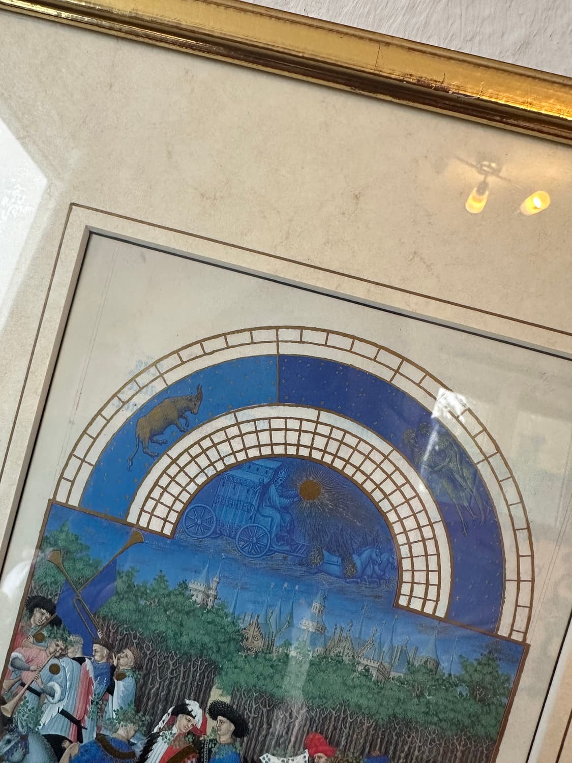 독일)빈티지 Limbourg brothers 5월 액자 상품이미지3