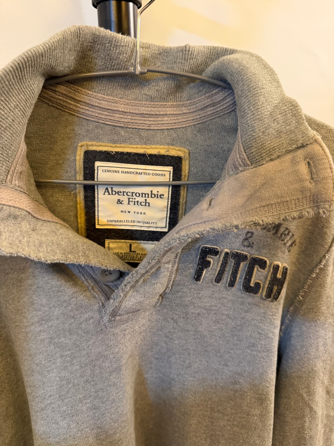 아베크롬비 빈티지 카라 맨투맨 상품이미지4