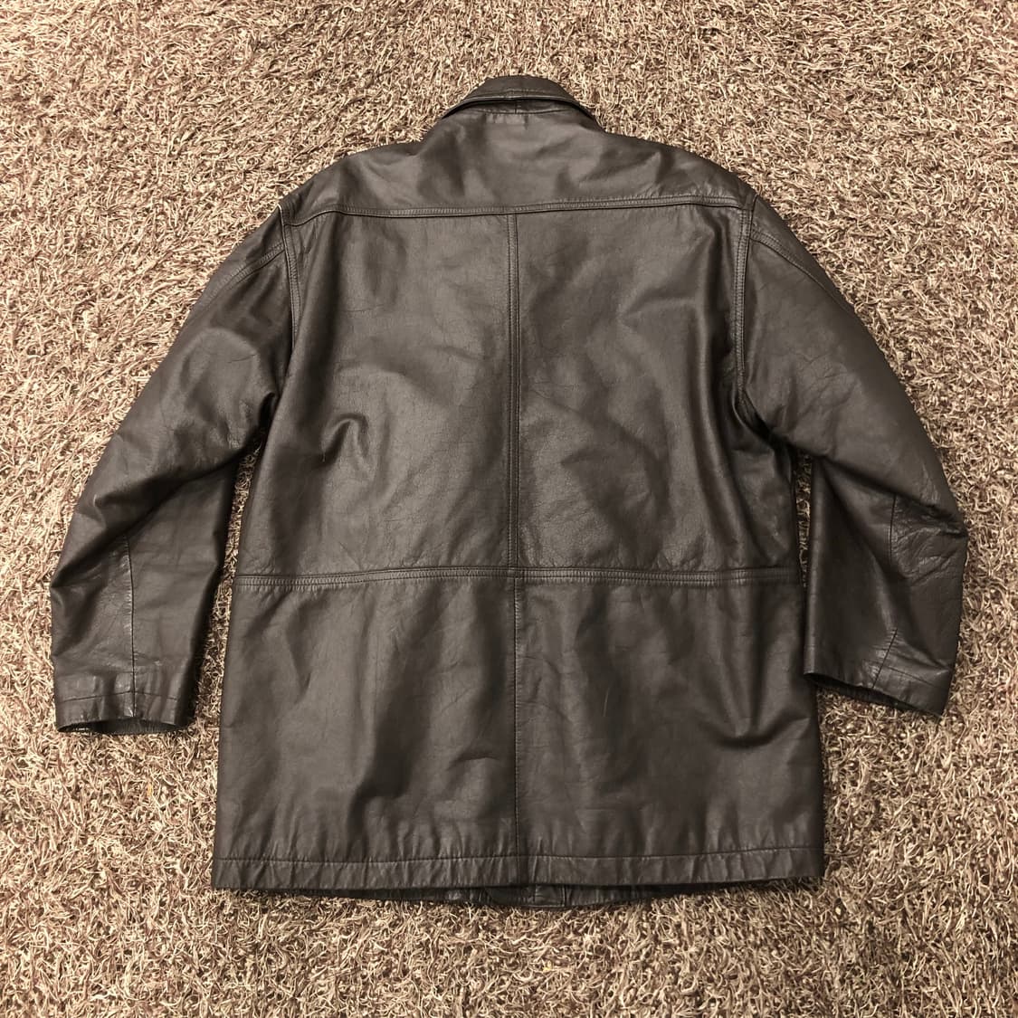 M 빈티지 소가죽 카코트 레더 가죽 자켓 상품이미지4