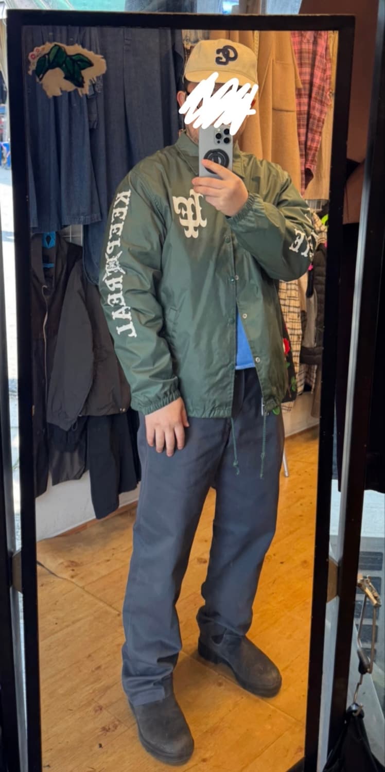 105 라파예트 코치 자켓 그린 착샷 상품이미지2