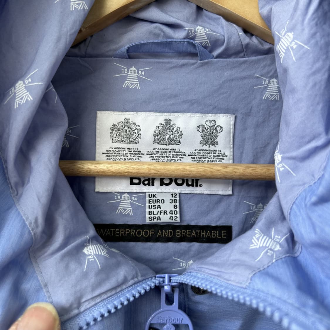 16056 - 바버 후드 자켓 상품이미지6