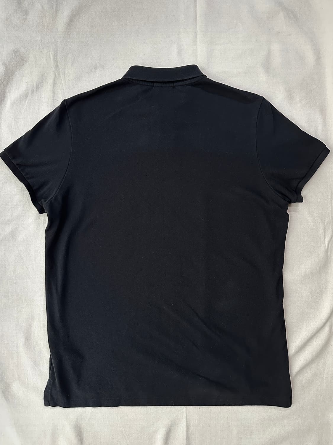 폴로 랄프로렌 반팔 피케 카라티 블랙 커스텀슬림핏 XL 상품이미지6