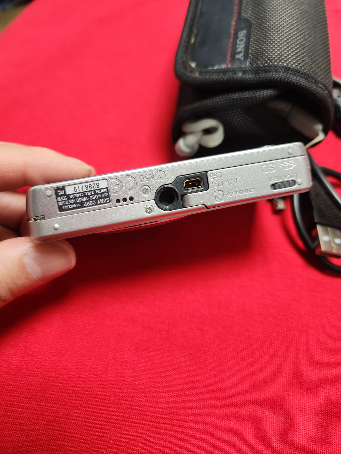 소니 사이버샷 DSC-W650 디카+ 케이스+케이블 상품이미지5