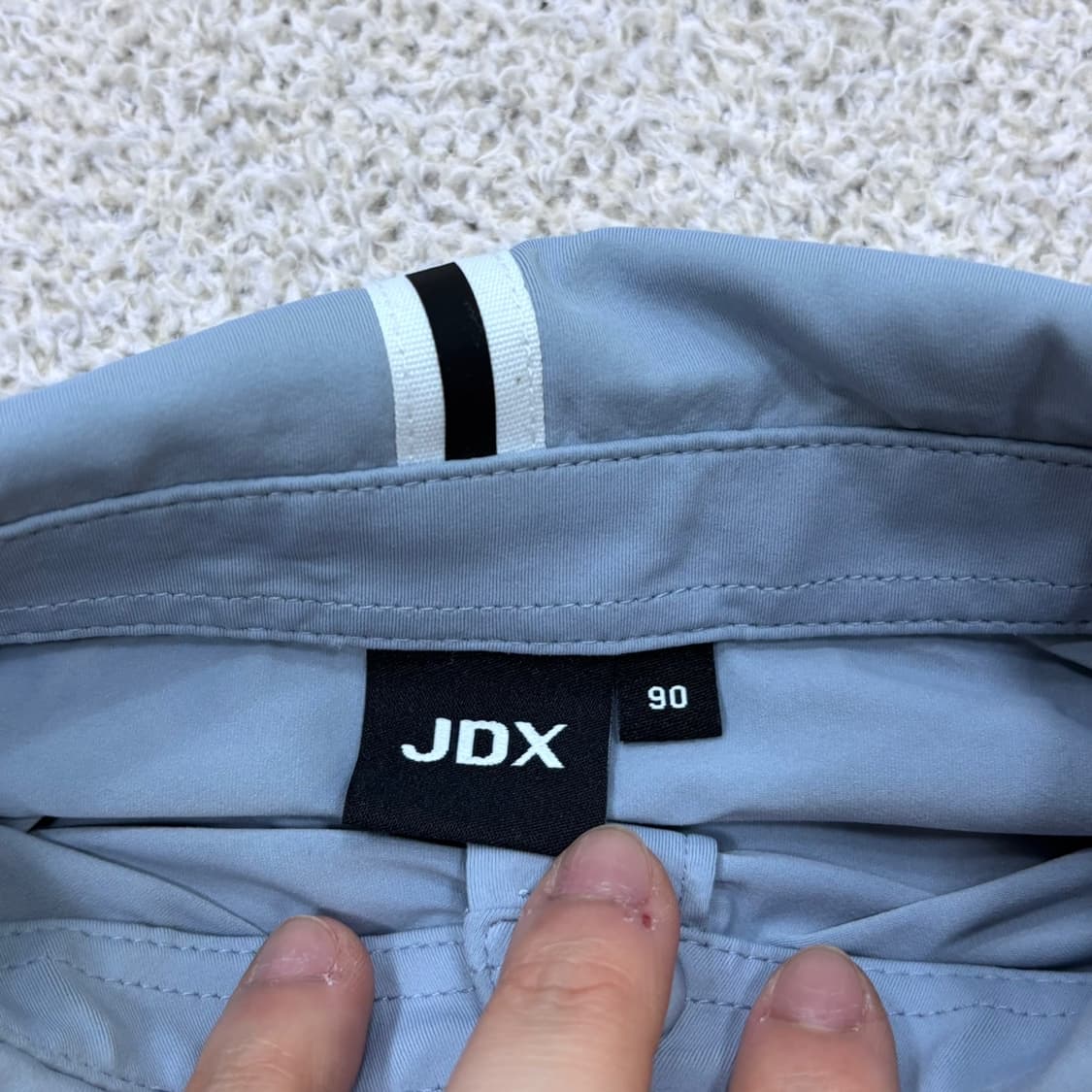 90 JDX 여성 크롭 긴팔 카라 티셔츠 0602E2 상품이미지3