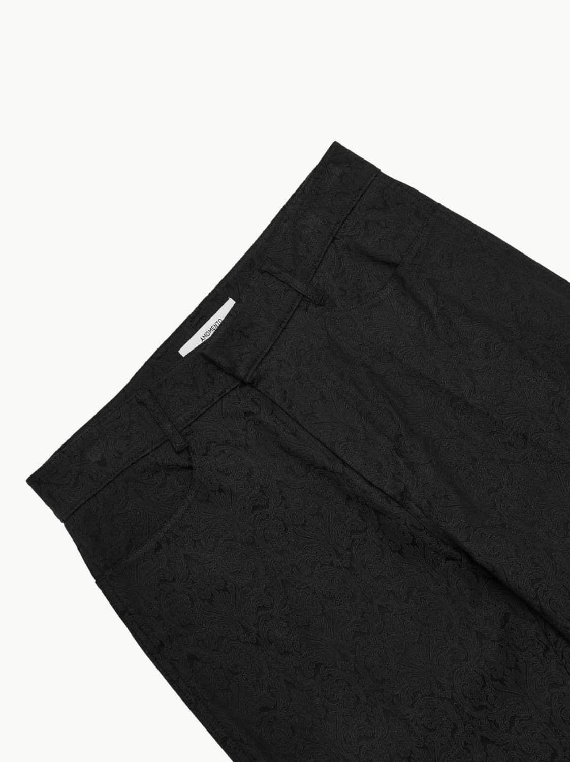 아모멘토 자카드 플레어드 팬츠 상품이미지3