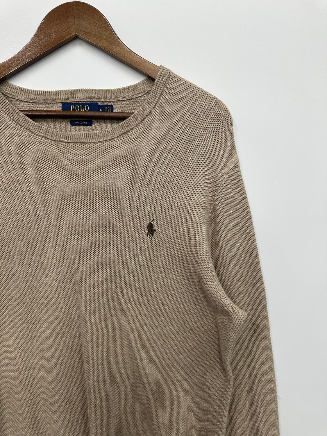 폴로 베이지 니트 상품이미지3