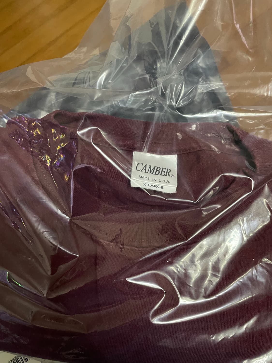 Camber 버건디 반팔(L size) 상품이미지3