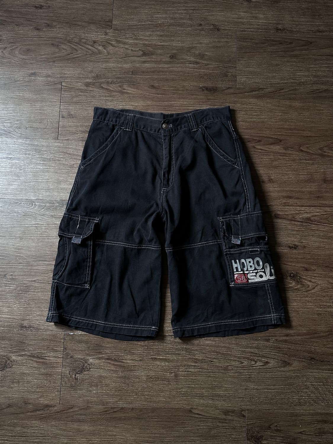00's Hobo 와이드 카프리 죠츠 상품이미지8