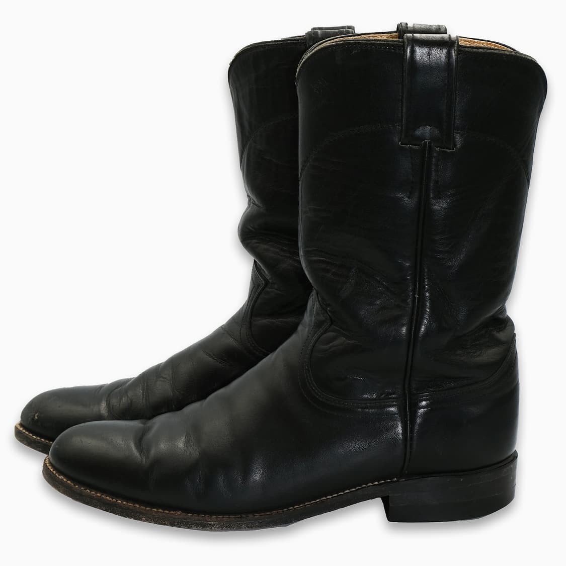 빈티지 저스틴 웨스턴 레더 부츠 8B(여성 250) BT25002 상품이미지3