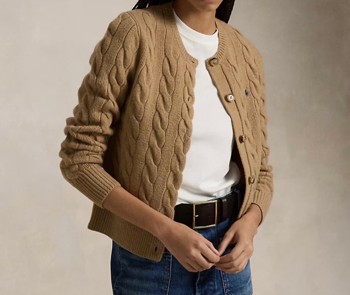 🔥[새상품/정품]🔥 폴로 여성 울 캐시미어 가디건 3color 상품이미지4