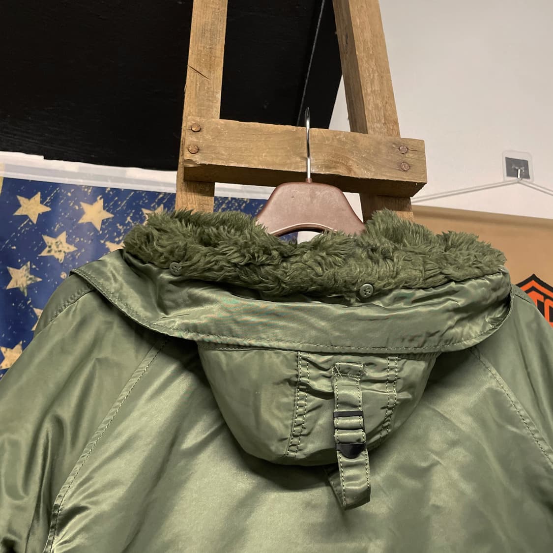 알파 인더스트리 N3B 퍼 후드 야상 자켓 밀리터리 파카 상품이미지4