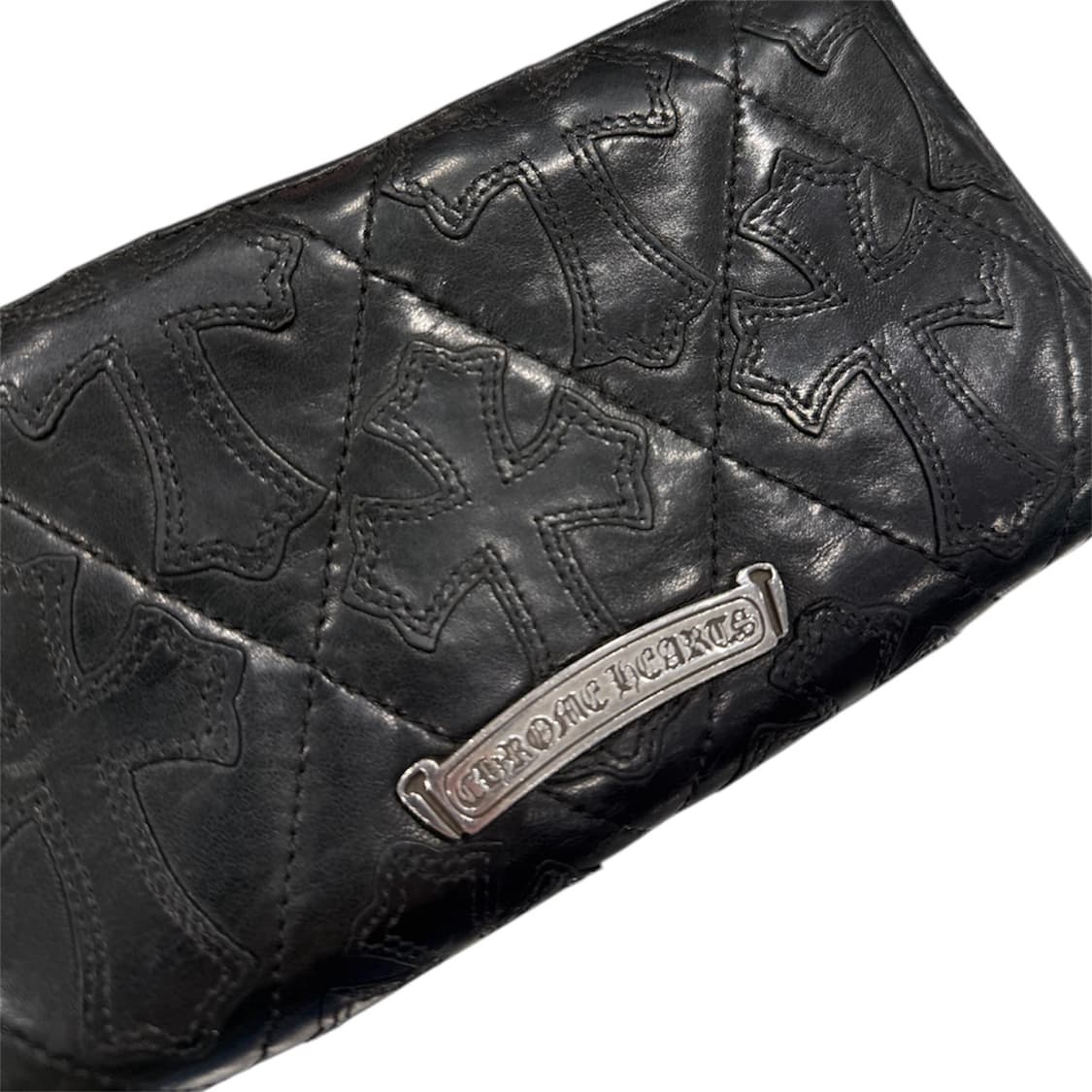 크롬하츠 세메터리 패치 장지갑 상품이미지3