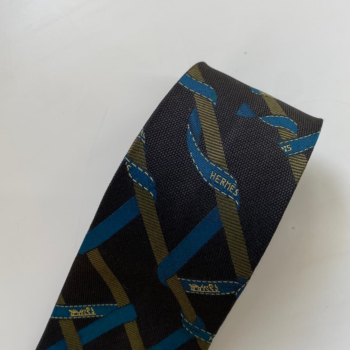에르메스 모노그램 정품 넥타이 명품(HERMES) 상품이미지6