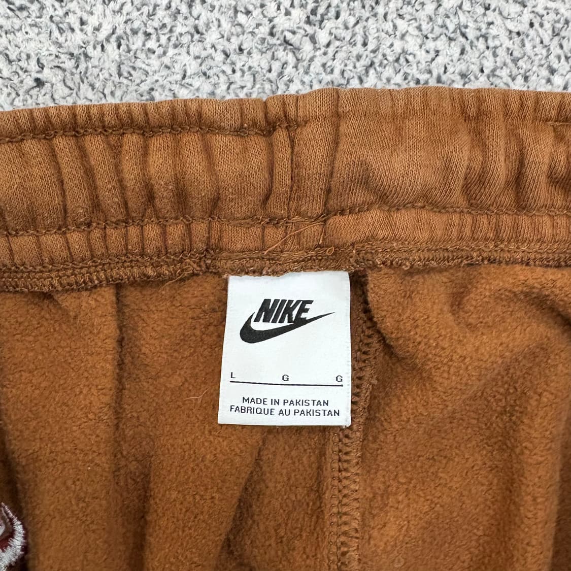L 나이키 기모 멀티로고 조거팬츠 0309J 상품이미지4