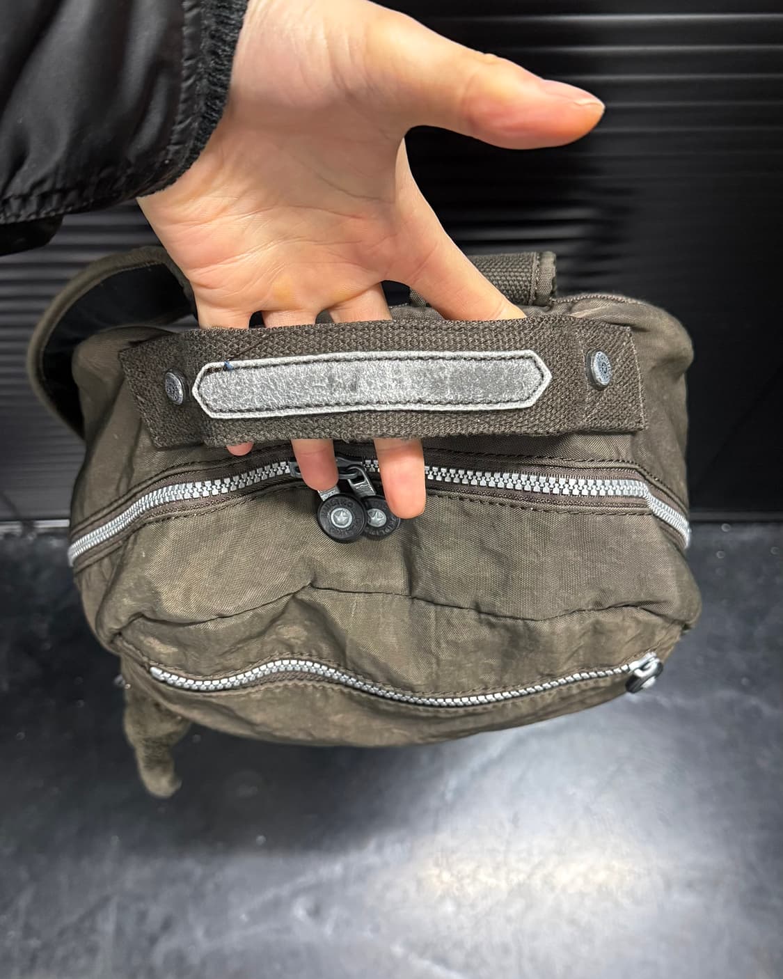 키플링 브라운 갈색 백팩 가방 고릴라 인형 키링 학교 로리걸 갸루 펑크 상품이미지6