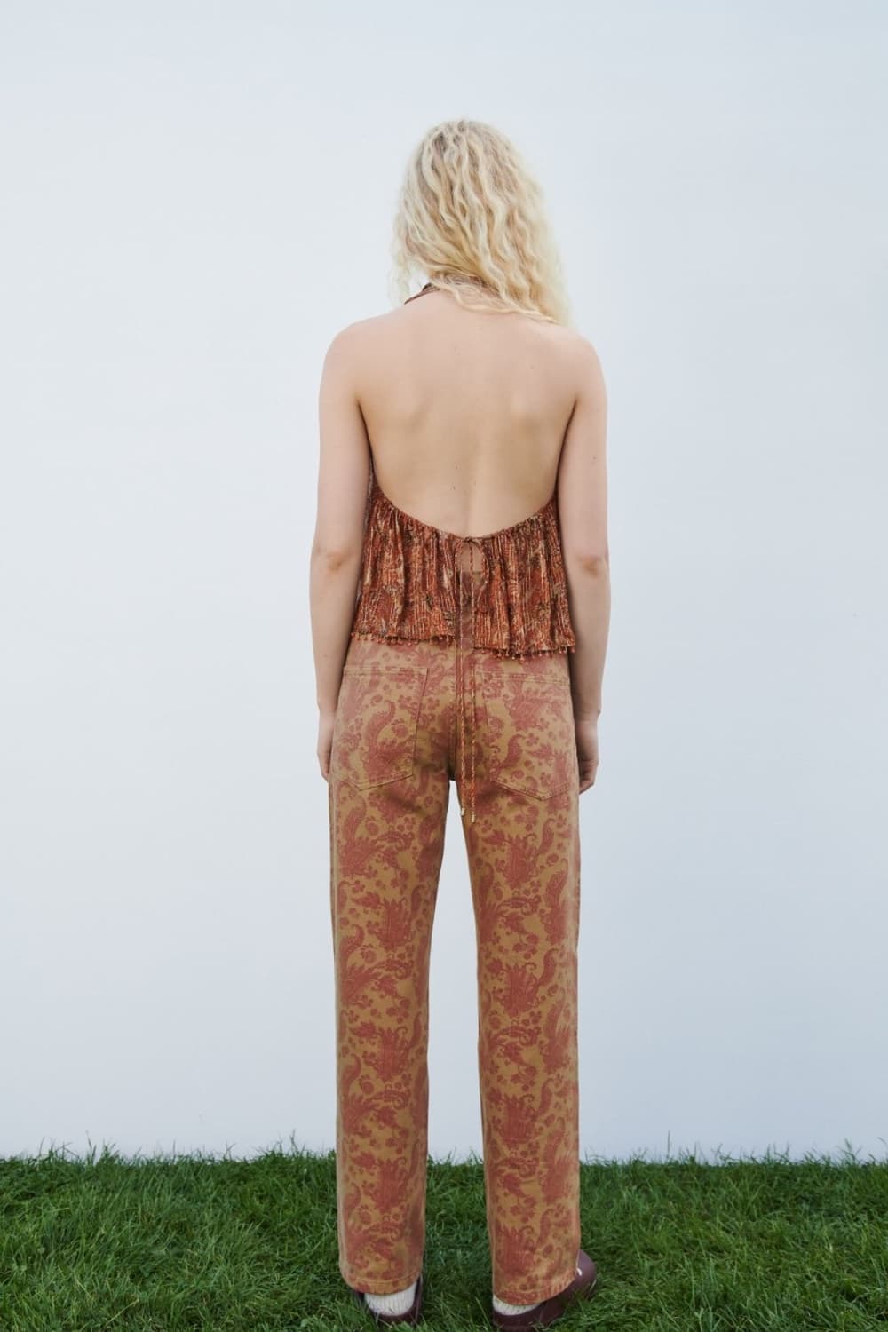 Zara 홀터넥 나시 상품이미지2