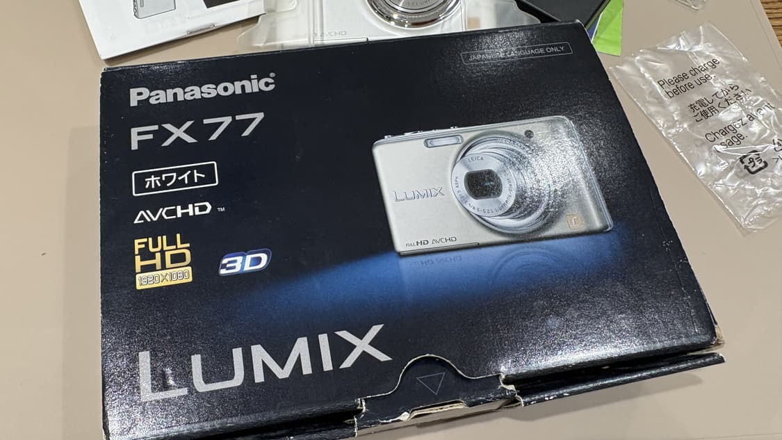 파나소닉 루믹스 DMC-FX77 빈티지 디카 상품이미지2