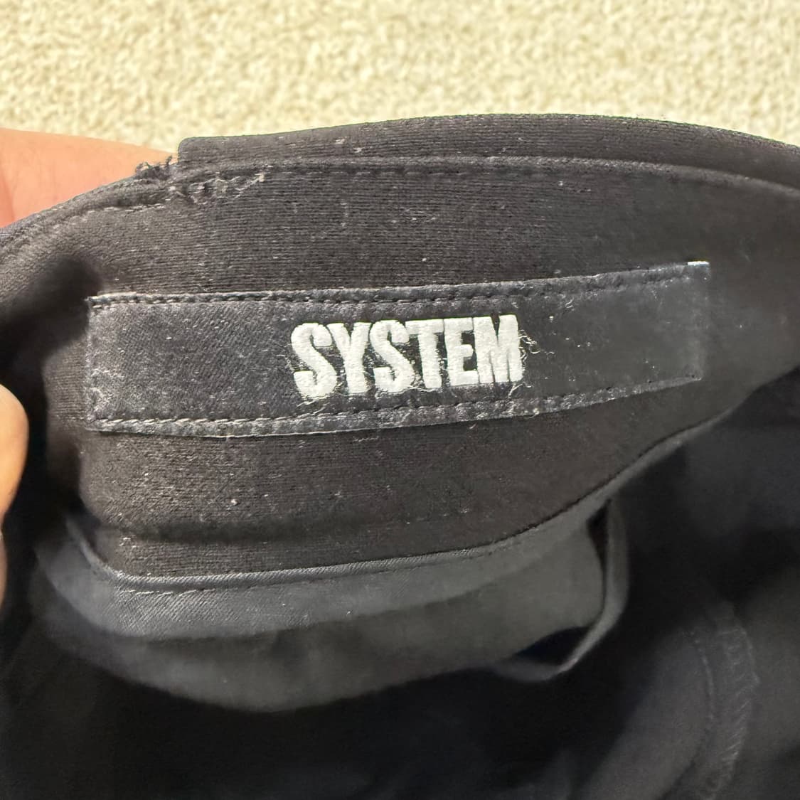 [82-98] 한섬 시스템 사이드 지퍼 슬랙스 0115T1 상품이미지3