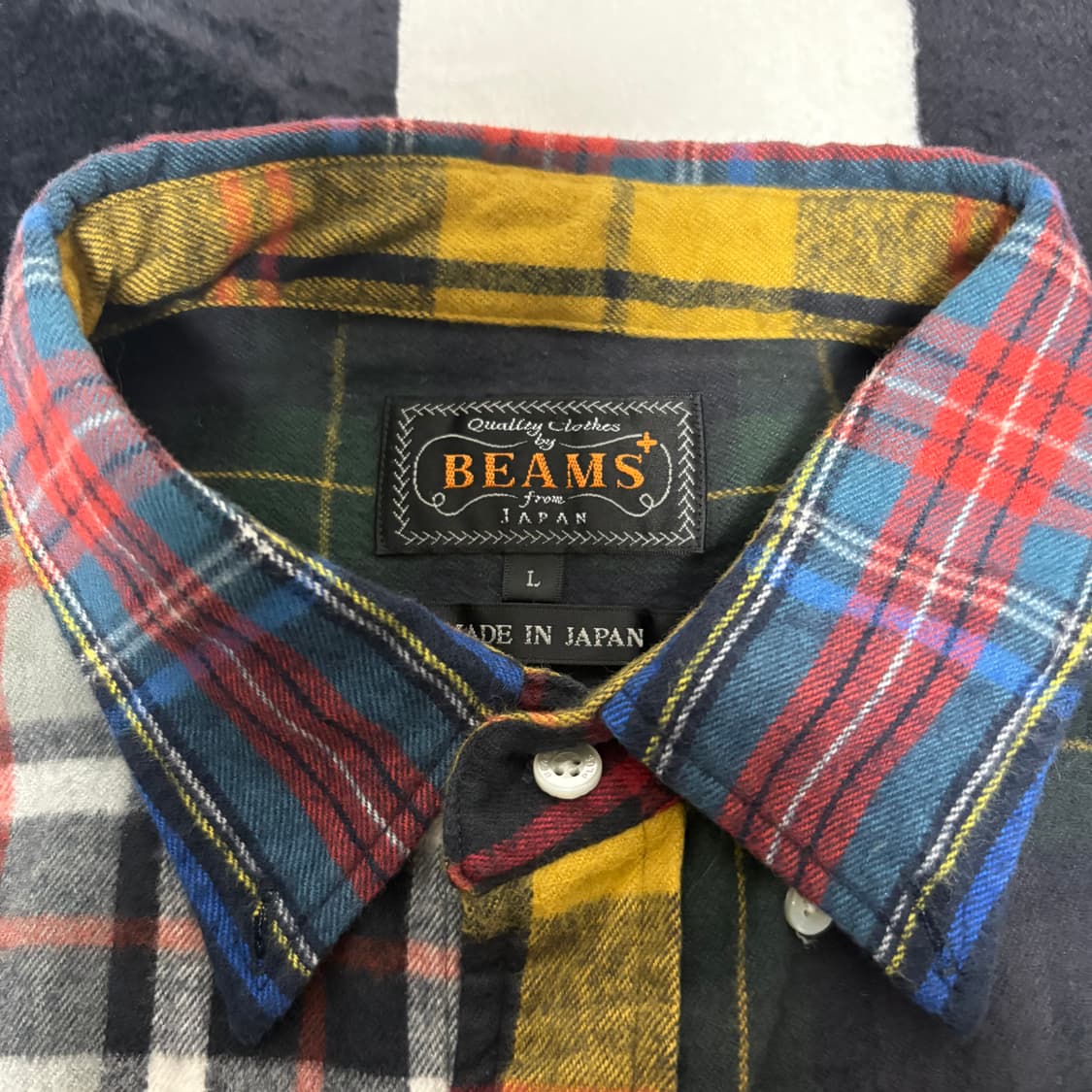 빔즈플러스 체크셔츠 BEAMS PLUS 상품이미지3
